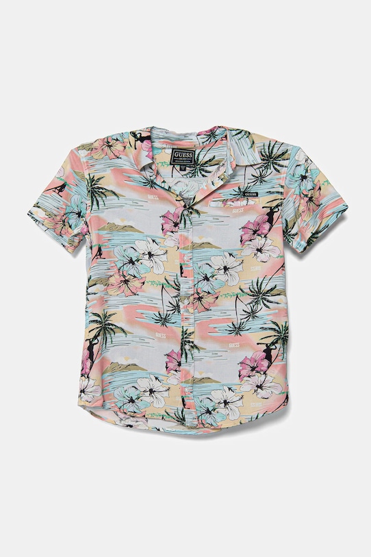 Guess koszula dziecięca casual multicolor L5GH02.WG5V0.PPYA