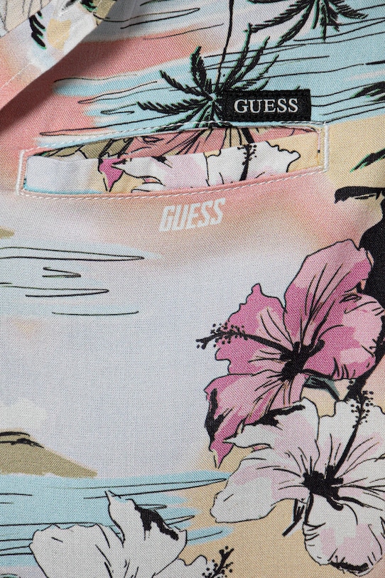 Chłopiec Guess koszula dziecięca L5GH02.WG5V0.PPYA multicolor