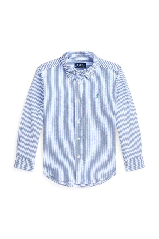 Polo Ralph Lauren koszula bawełniana dziecięca 322964692001 niebieski SS25