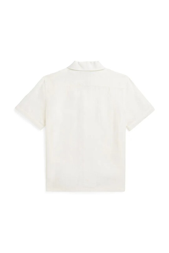 Дитяча лляна сорочка Polo Ralph Lauren 323964585001 білий SS25