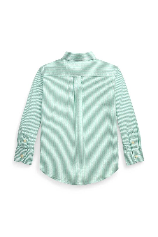 Polo Ralph Lauren gyerek ing pamutból 322964692002 zöld SS25