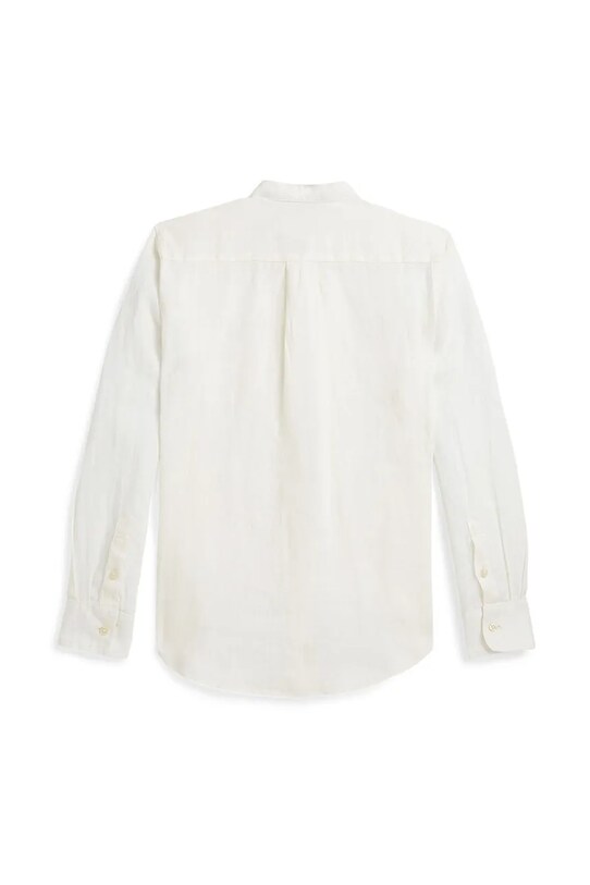 Хлопчик Дитяча лляна сорочка Polo Ralph Lauren 323964592002 білий