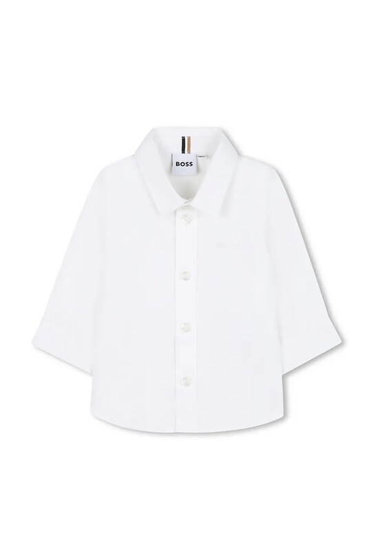 Košulja za bebe BOSS bez uzorka bijela J52087.67.81