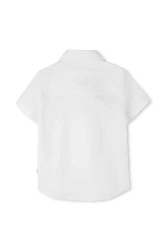 BOSS koszula bawełniana niemowlęca J52089.86.94 biały SS25