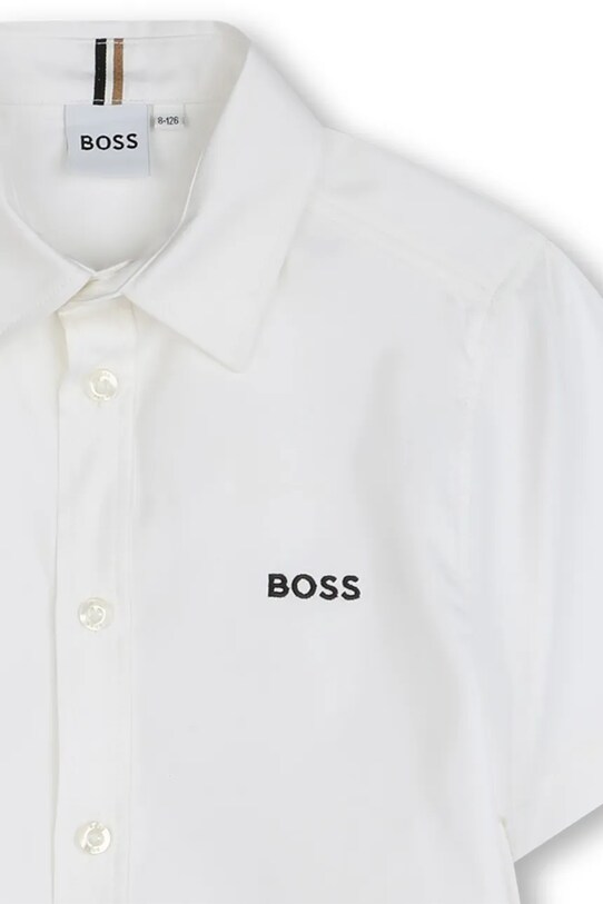Fiú BOSS gyerek ing pamutból J52273.162.174 fehér
