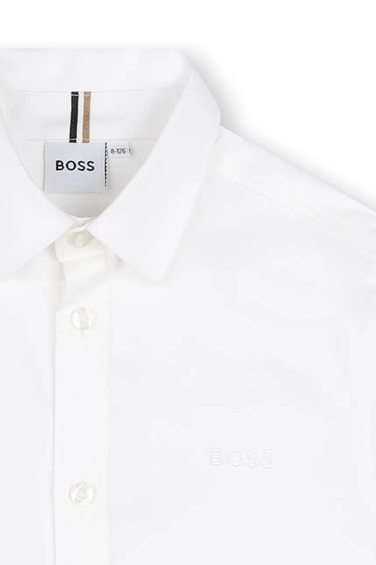 Fiú BOSS gyerek ing pamutból J52009.102.108 fehér