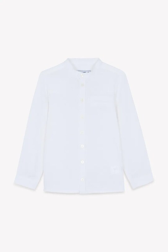 Tartine et Chocolat koszula lniana dziecięca CA12013.110 biały SS25