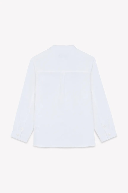 Dečki Otroška lanena srajca Tartine et Chocolat CA12013.116.128 bela