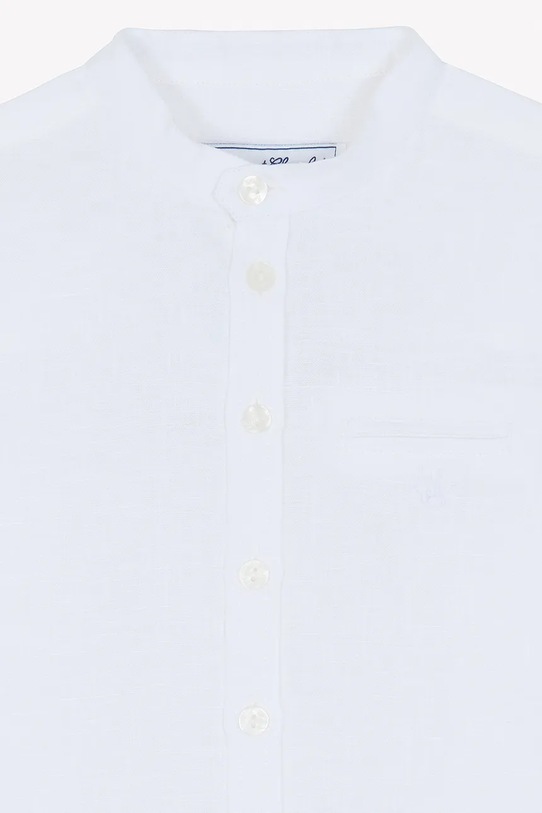 Otroška lanena srajca Tartine et Chocolat bela CA12013.140.152