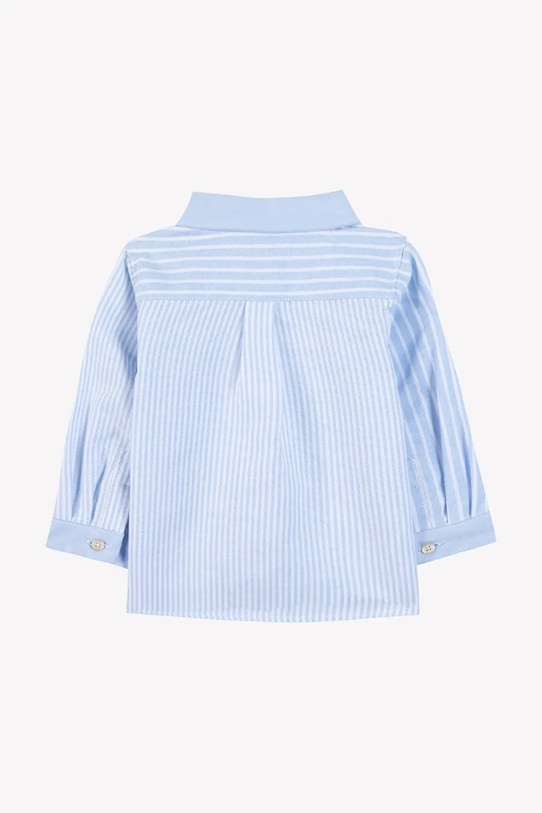 Chłopiec Tartine et Chocolat koszula bawełniana niemowlęca CA12081.80.94 niebieski