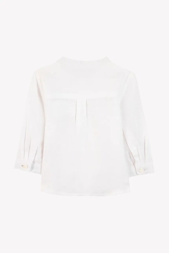 Dečki Lanena srajca za dojenčka Tartine et Chocolat CA12051.60.74 bela