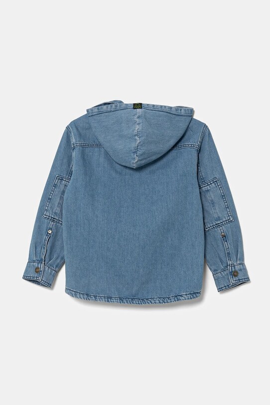 United Colors of Benetton gyerek farmerdzseki 5PWACQ03X.G.Seasonal kék SS25