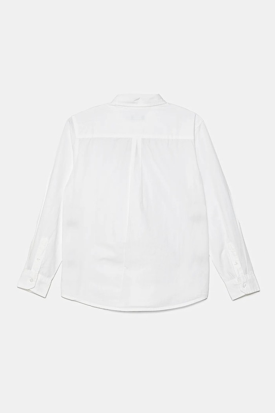 United Colors of Benetton koszula bawełniana dziecięca 54AZCQ00R.G.Reprop.PPYA biały SS25