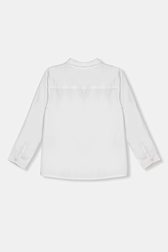 United Colors of Benetton camasa de bumbac pentru copii 54AZGQ00J.P.Reprop.PPYA alb SS25