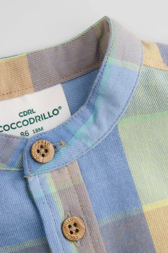 Мальчик Хлопковая рубашка для младенцев Coccodrillo WC5136101MBN мультиколор