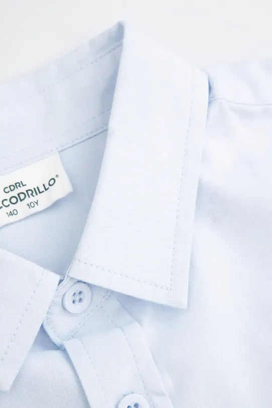 Băieți Coccodrillo cămașă de bumbac pentru copii WC5136202EJB albastru