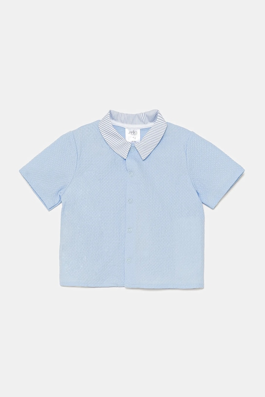 Παιδικό βαμβακερό πουκάμισο Jamiks LUCIANO casual μπλε LUCIANO.Koszul.JLH142.B
