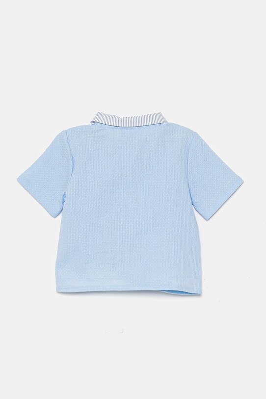 Παιδικό βαμβακερό πουκάμισο Jamiks LUCIANO LUCIANO.Koszul.JLH142.B μπλε SS25