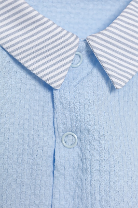 Αγορίστικα Παιδικό βαμβακερό πουκάμισο Jamiks LUCIANO LUCIANO.Koszul.JLH142.B μπλε