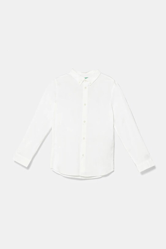 Košeľa United Colors of Benetton bavlna biela 5AWRCQ01M.G.Reprop.PPYA