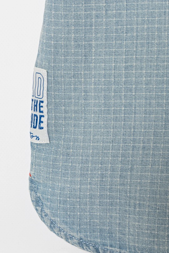 Băieți United Colors of Benetton cămașă din denim pentru copii 53Z9CQ046.G.Seasonal albastru