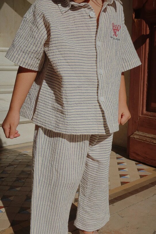 Konges Sløjd koszula bawełniana dziecięca RHW X KS DUO SHIRT GOTS KS103596