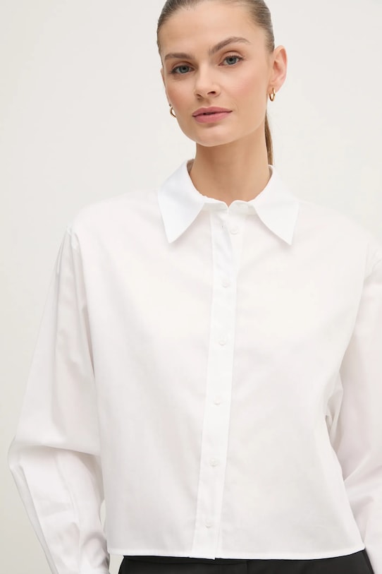 Бавовняна сорочка Calvin Klein білий K20K208068