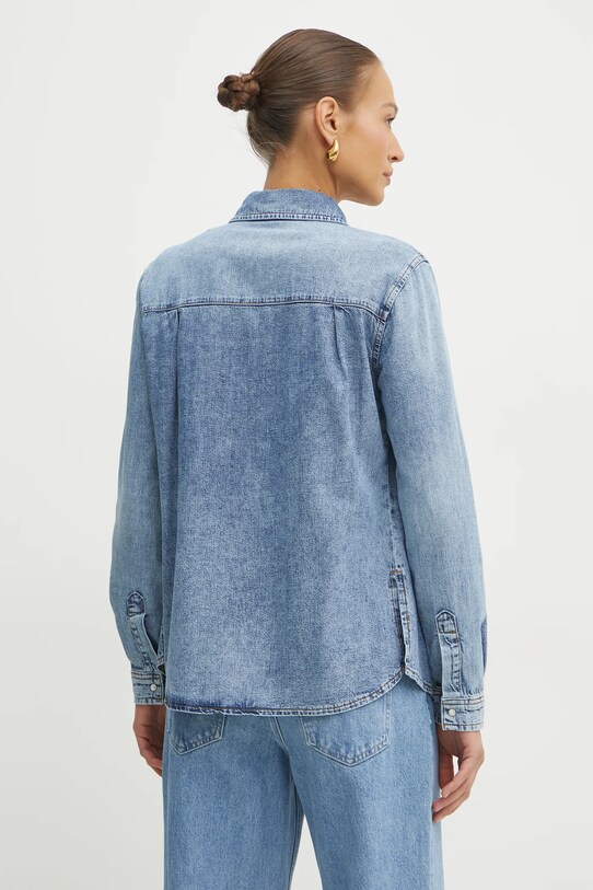 Îmbrăcăminte Patrizia Pepe camasa jeans 8C0771.D098 albastru
