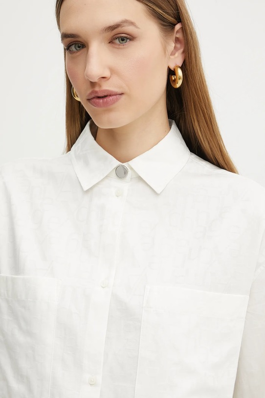 Armani Exchange camasa din bumbac XW000097.AF10820 bej