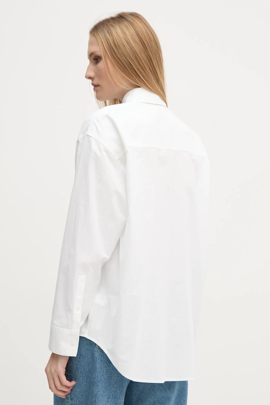 Одяг Бавовняна сорочка Calvin Klein Jeans J20J224858 бежевий