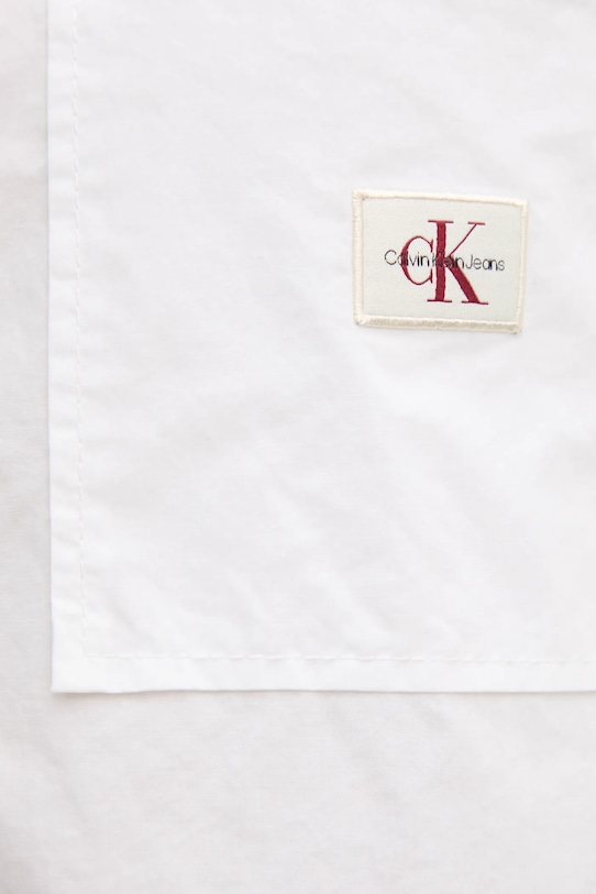 Calvin Klein Jeans koszula bawełniana J20J225078 biały
