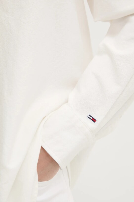 Хлопковая рубашка Tommy Jeans DW0DW19358