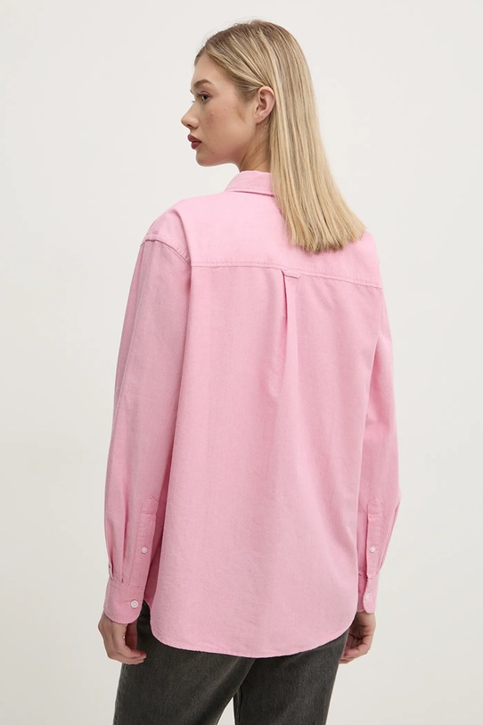 Oblečení Bavlněná košile Tommy Jeans DW0DW19358 růžová