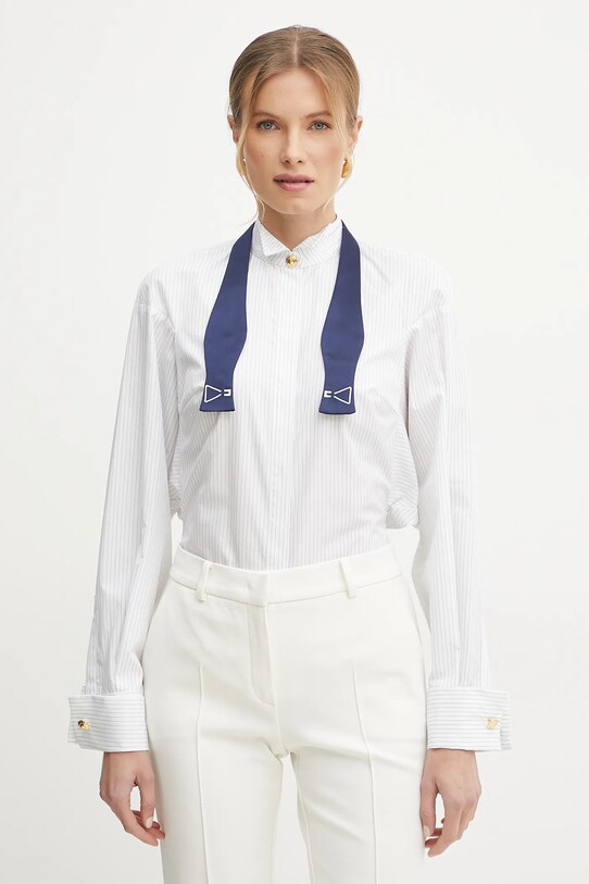 Рубашка Elisabetta Franchi белый CA09151E2