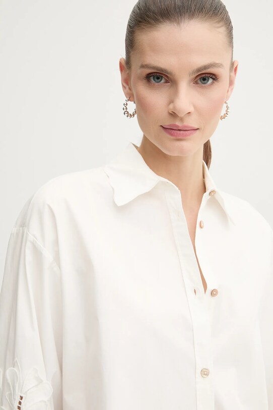 Бавовняна сорочка Forte Forte 13605.my.shirt білий
