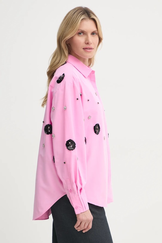 Košile Bruuns Bazaar růžová BBW4201