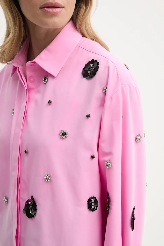 Košile Bruuns Bazaar BBW4201 růžová