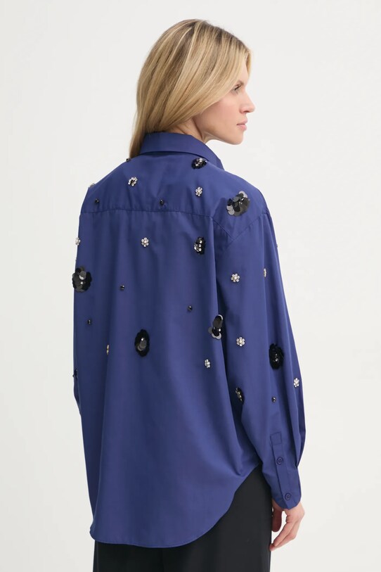 Одяг Сорочка Bruuns Bazaar BBW4201 темно-синій