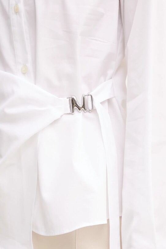 Bavlněná košile MSGM 3841MDE14X.257100 bílá