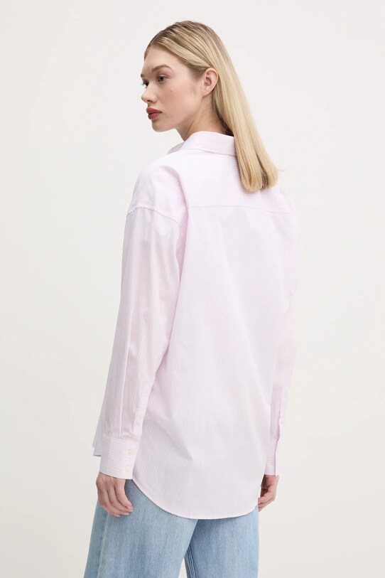 Abbigliamento Guess Jeans camicia in cotone W5RH94.WGZ11 rosa