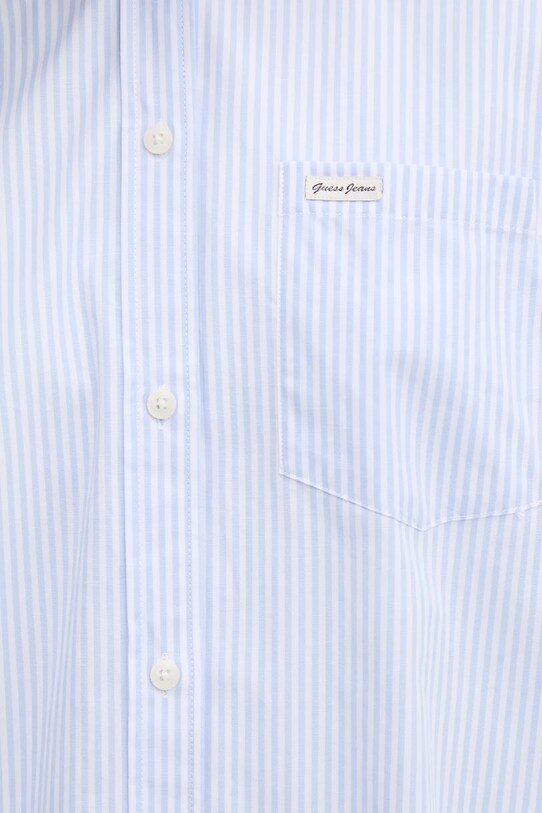 Guess Jeans camicia in cotone W5RH94.WGZ11 blu