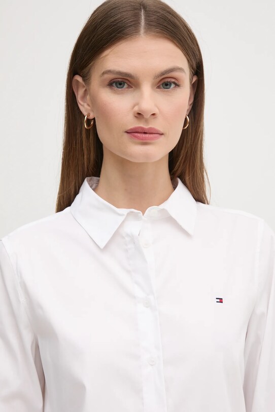 Рубашка Tommy Hilfiger белый WW0WW44084