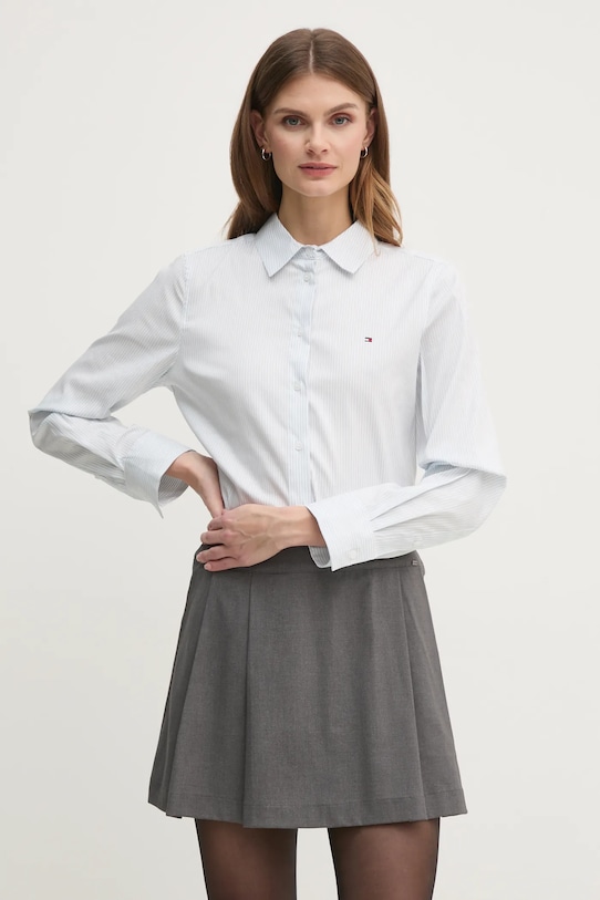 Πουκάμισο Tommy Hilfiger μπλε WW0WW44084