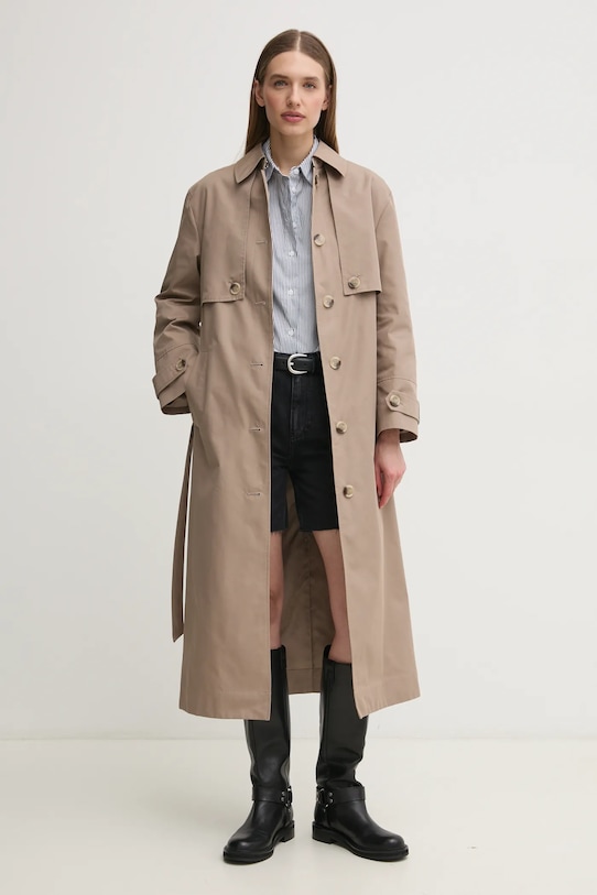 Tommy Hilfiger koszula WW0WW44084 szary SS25