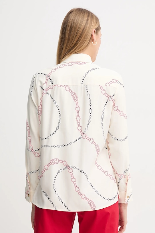 Odzież Tommy Hilfiger koszula WW0WW44045 beżowy