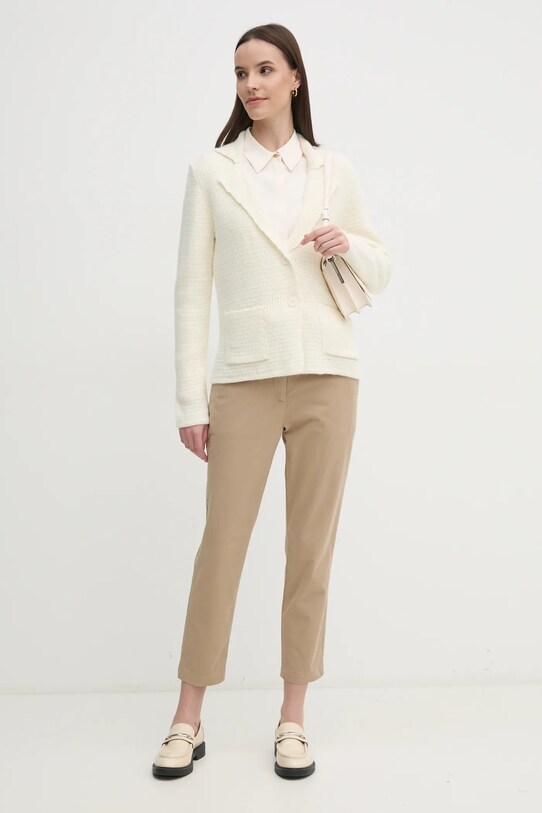 Сорочка Tommy Hilfiger WW0WW44045 бежевий SS25