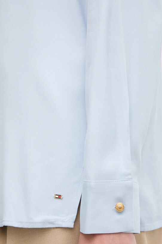 Tommy Hilfiger koszula WW0WW44045 niebieski