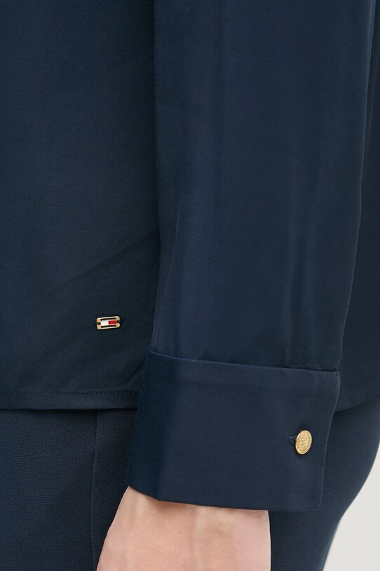Košile Tommy Hilfiger WW0WW44045 námořnická modř