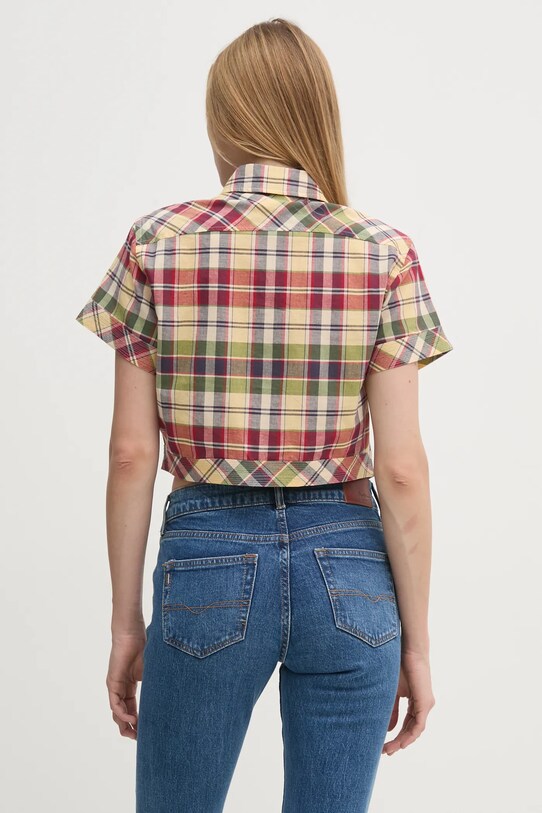 Одежда Хлопковая рубашка Polo Ralph Lauren 211959816 мультиколор