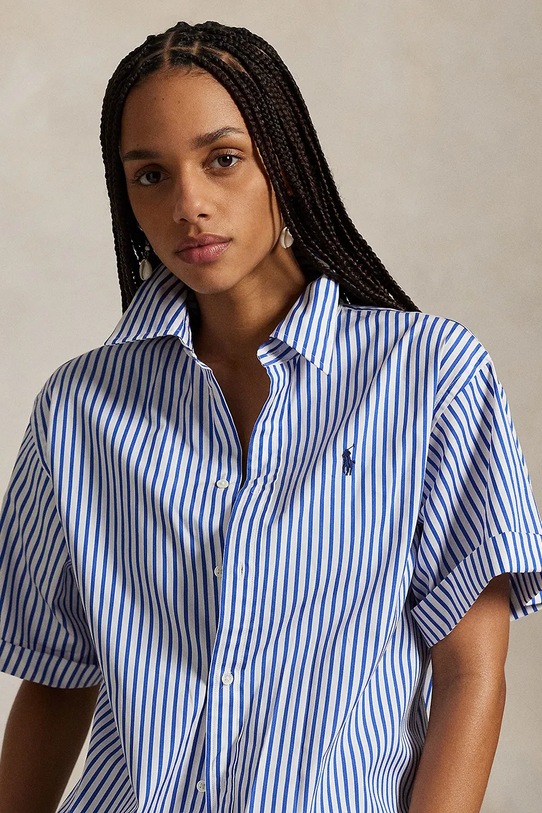 Bavlnená košeľa Polo Ralph Lauren biela 211968224